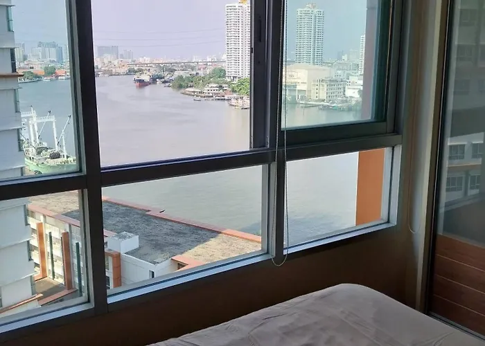 Riverview Near Icon Siam Hi Speed Internet Apartamento Bangkok