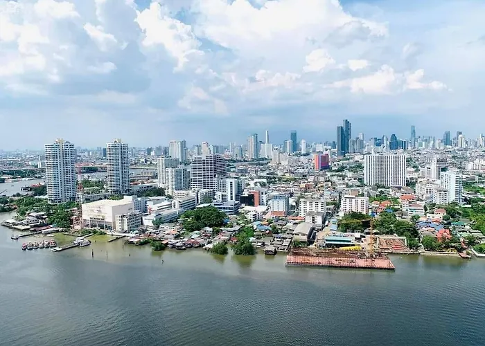 Apartamento Riverview Near Icon Siam Hi Speed Internet Bangkok